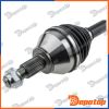 Demi-Arbre de Transmission MTM droite pour ALFA ROMEO | NPW-AR-010, 17-1082